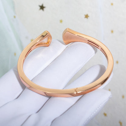 [⭐Shinejoy]DREAM BRACELET OPEN PINK GOLD MOP DIAMOND