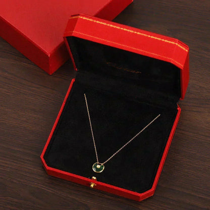 [⭐Shinejoy]AMULETTE GOLD MALACHITE NECKLACE