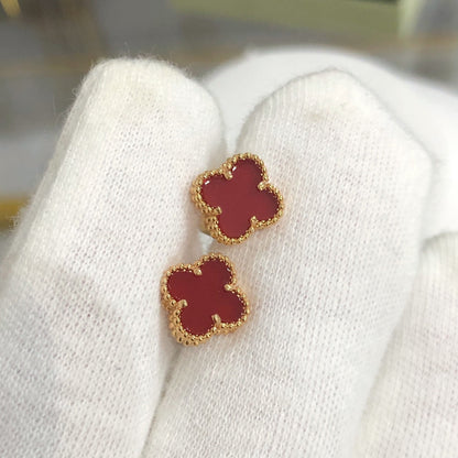 [⭐Shinejoy]CLOVER MINI GOLD EARRINGS