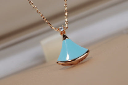 [⭐Shinejoy]DREAM NECKLACE TURQUOISE PINK GOLD
