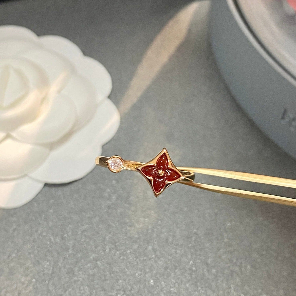 [⭐Shinejoy]STAR 1 DIAMOND OPEN RING