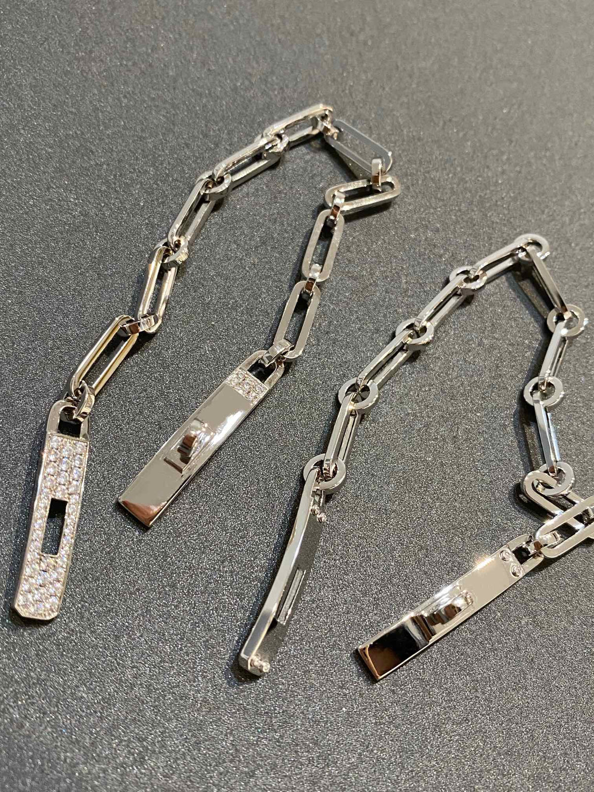 [⭐Shinejoy]CHAINE BRACELET SMALL MODEL DIAMOND