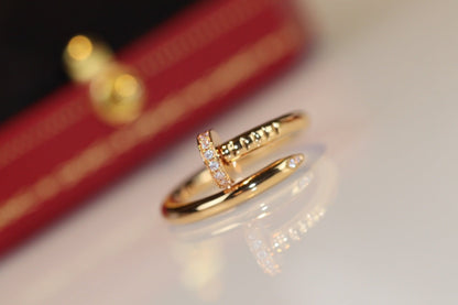 [⭐Shinejoy]JUSTE RING 2.65MM GOLD DIAMOND
