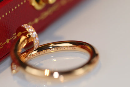 [⭐Shinejoy]JUSTE RING 2.65MM GOLD DIAMOND