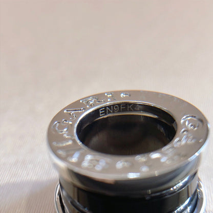 [⭐Shinejoy]ZERO 1 BLACK CERAMIC SILVER NECKLACE