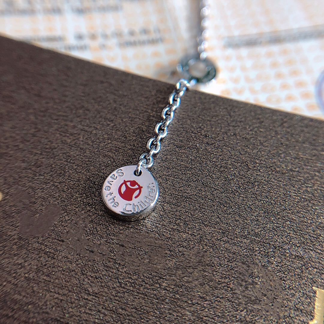 [⭐Shinejoy]ZERO 1 BLACK CERAMIC SILVER NECKLACE