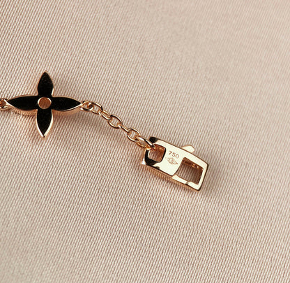[⭐Shinejoy]STAR AND SUN 7 MOTIFS GOLD BRACELET