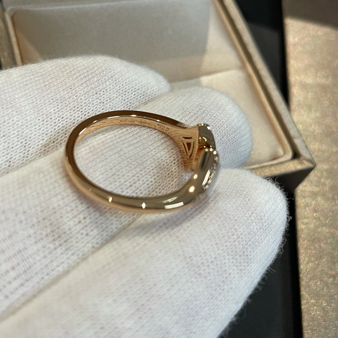 [⭐Shinejoy]DREAM MOP DIAMOND OPEN RING