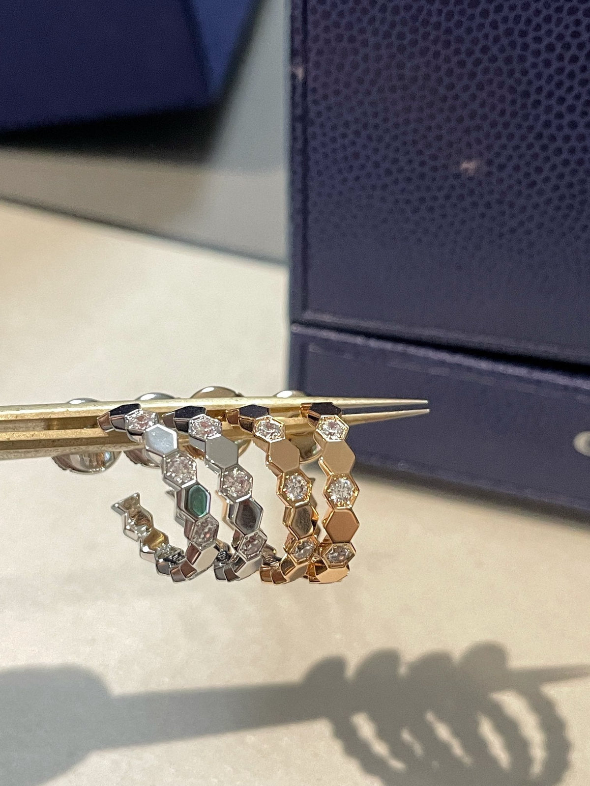 [⭐Shinejoy]Hollow Design Four-Leaf Clover Flower Shape Ring
