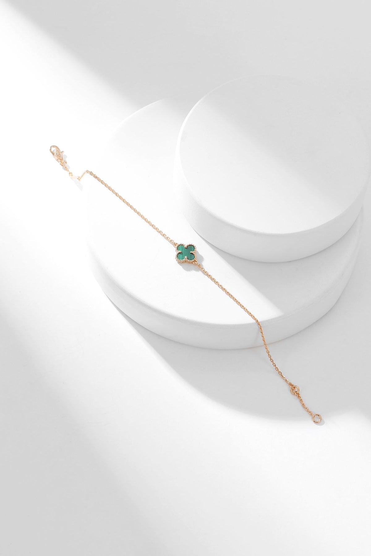 [⭐Shinejoy]CLOVER BRACELET MALACHITE 1 MOTIF