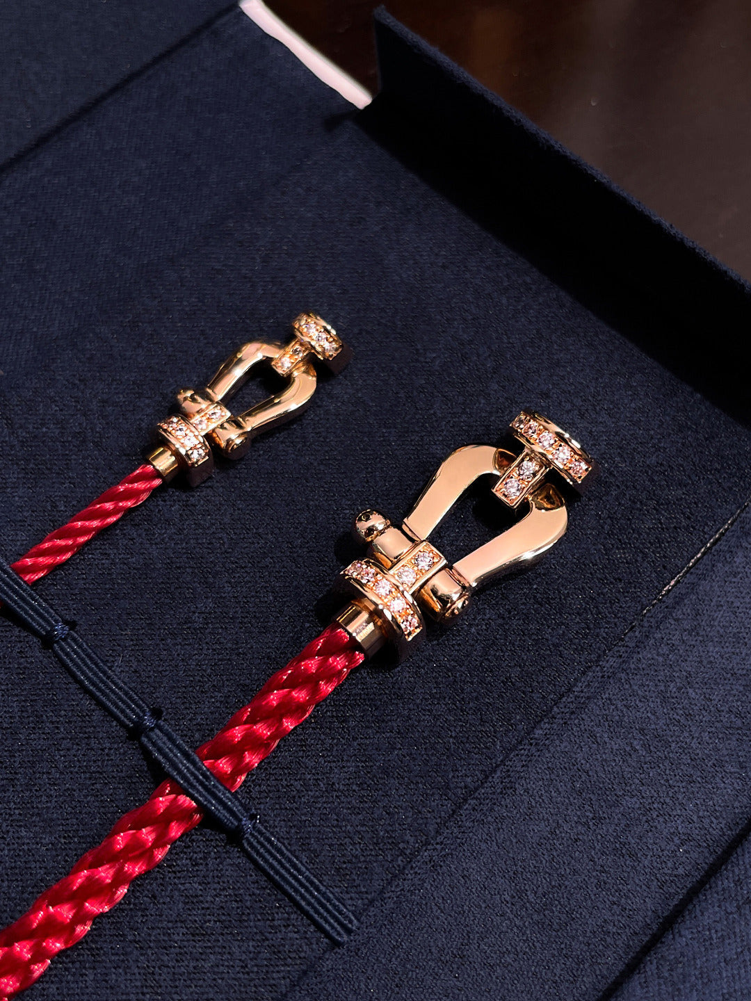 [⭐Shinejoy]FORCE 10 HALF DIAMOND PINK GOLD RED CORDERI LARGE AND MEDIUM MODEL