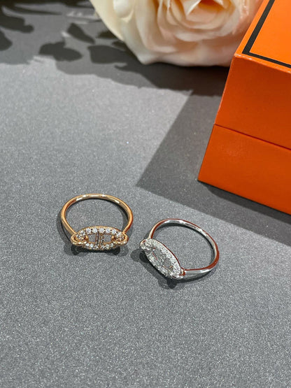 [⭐Shinejoy]RONDE SMALL DIAMOND RING