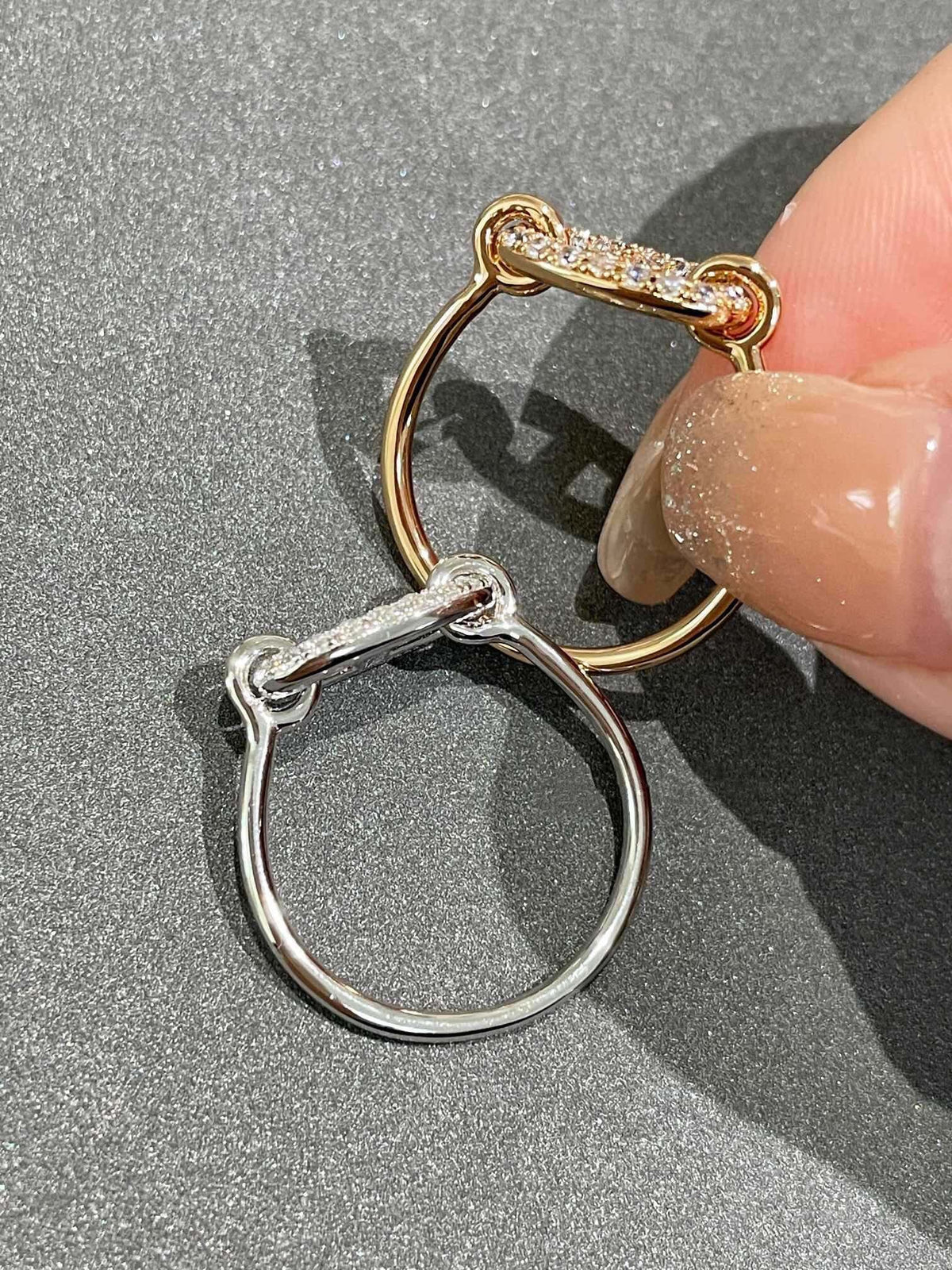 [⭐Shinejoy]RONDE SMALL DIAMOND RING