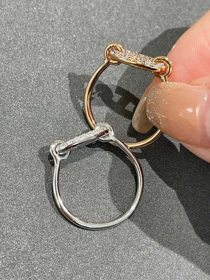 [⭐Shinejoy]RONDE SMALL DIAMOND RING