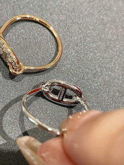 [⭐Shinejoy]RONDE SMALL DIAMOND RING
