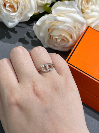 [⭐Shinejoy]RONDE SMALL DIAMOND RING