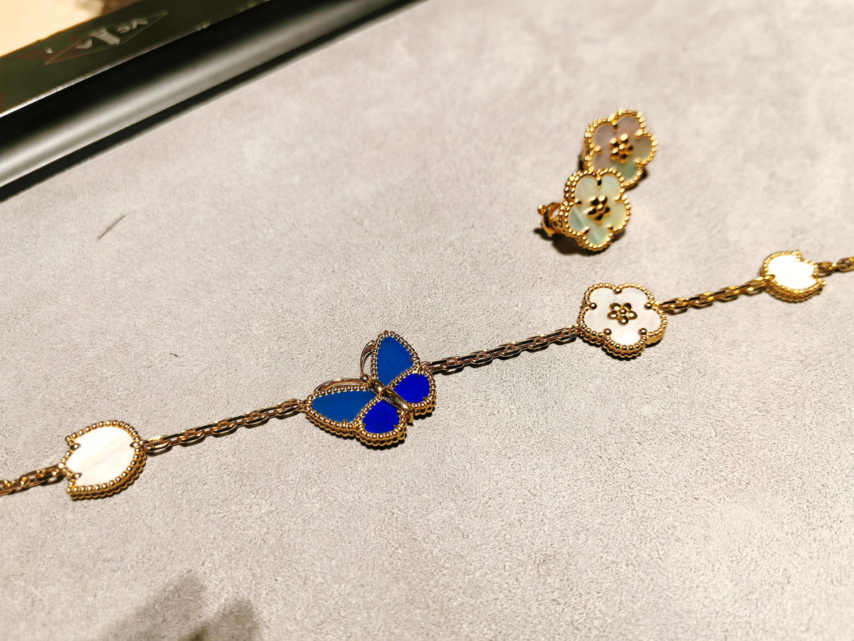 [⭐Shinejoy]2026 NEW SPRING LUCKY 5 MOTIF BRACELET