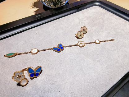 [⭐Shinejoy]2026 NEW SPRING LUCKY 5 MOTIF BRACELET