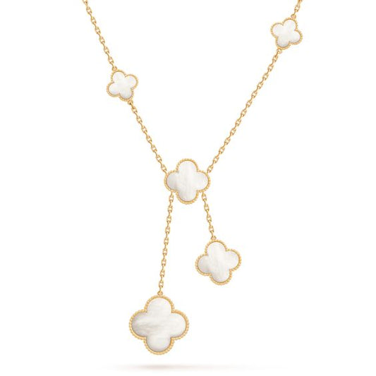 [⭐Shinejoy]CLOVER MOTHER OF PEARL NECKLACE 6 MOTIF