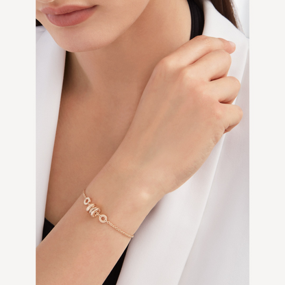 [⭐Shinejoy]ZERO 1 SOFT PINK GOLD BRACELET
