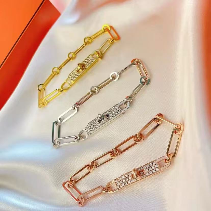 [⭐Shinejoy]CHAINE BRACELET SMALL MODEL DIAMOND