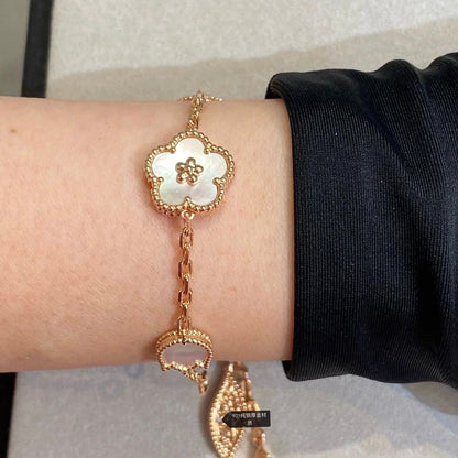 [⭐Shinejoy]LUCKY SPRING 5 MOTIF BRACELET