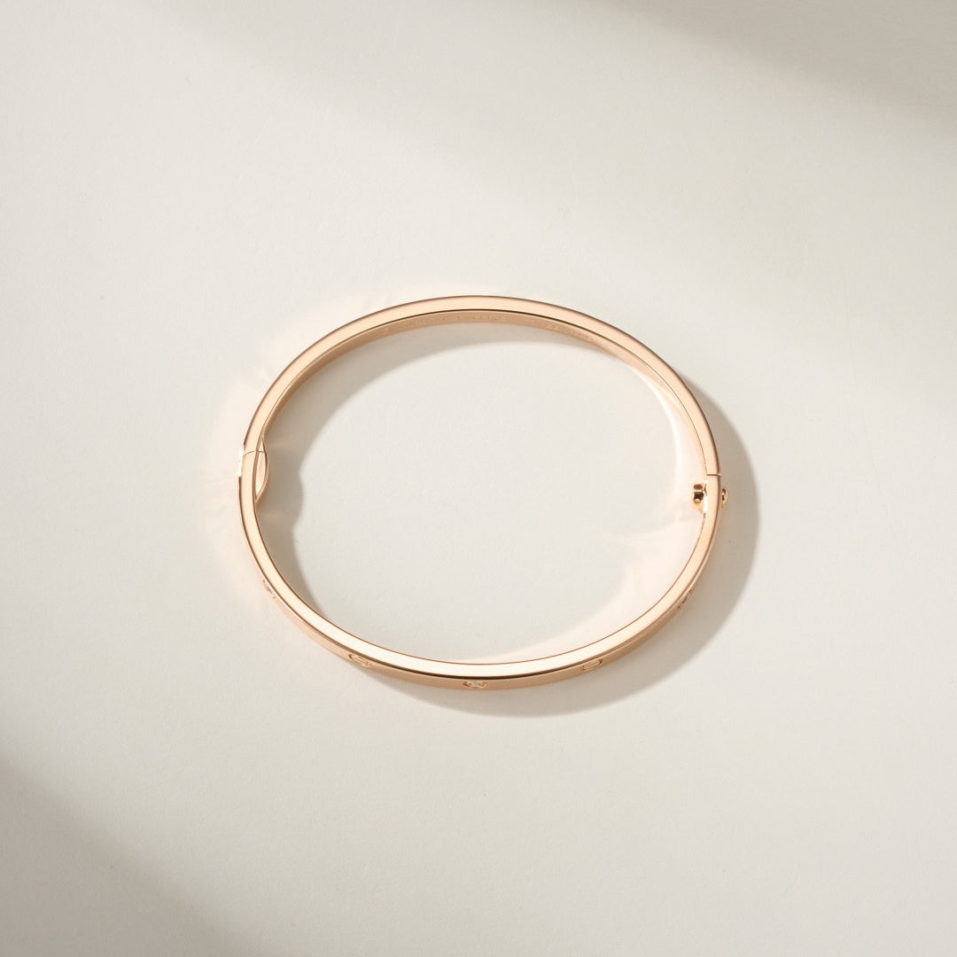 [⭐Shinejoy]LOVE BRACELET 3.65MM 6 DIAMONDS