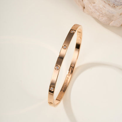 [⭐Shinejoy]LOVE BRACELET 3.65MM 10 DIAMONDS