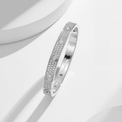 [⭐Shinejoy]LOVE BRACELET 6.1MM DIAMOND-PAVED 10 BIG DIAMONDS