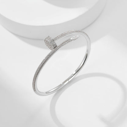 [⭐Shinejoy]JUSTE BRACELET 3.5MM ALL DIAMONDS