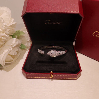 [⭐Shinejoy]PANTHERE BIG BRACELET DIAMONDS