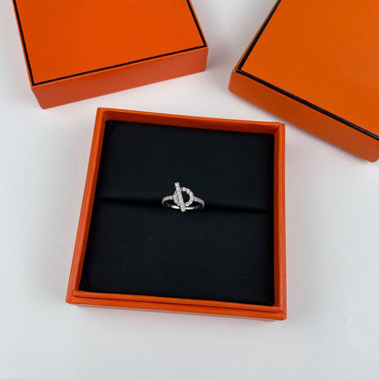 [⭐Shinejoy]ECHAPPEE RING SILVER DIAMOND
