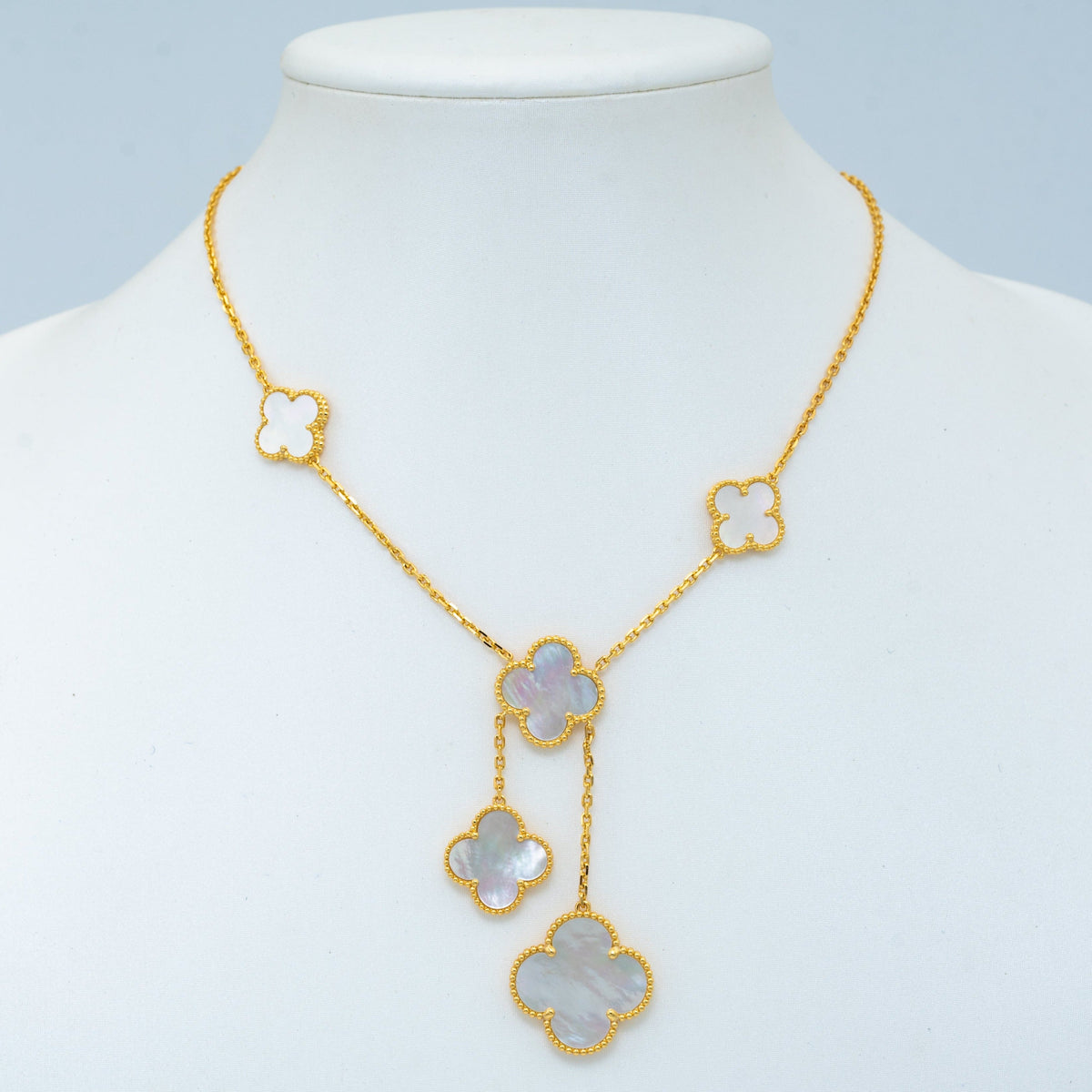 [⭐Shinejoy]CLOVER MOTHER OF PEARL NECKLACE 6 MOTIF