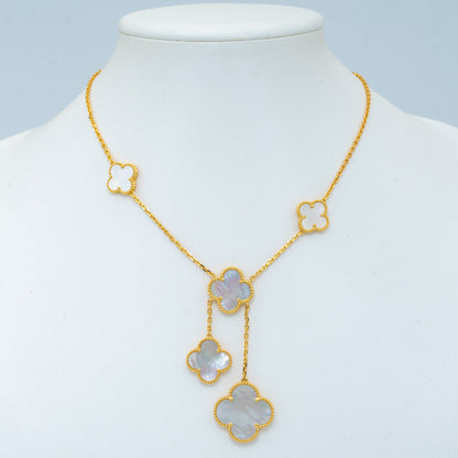 [⭐Shinejoy]CLOVER MOTHER OF PEARL NECKLACE 6 MOTIF