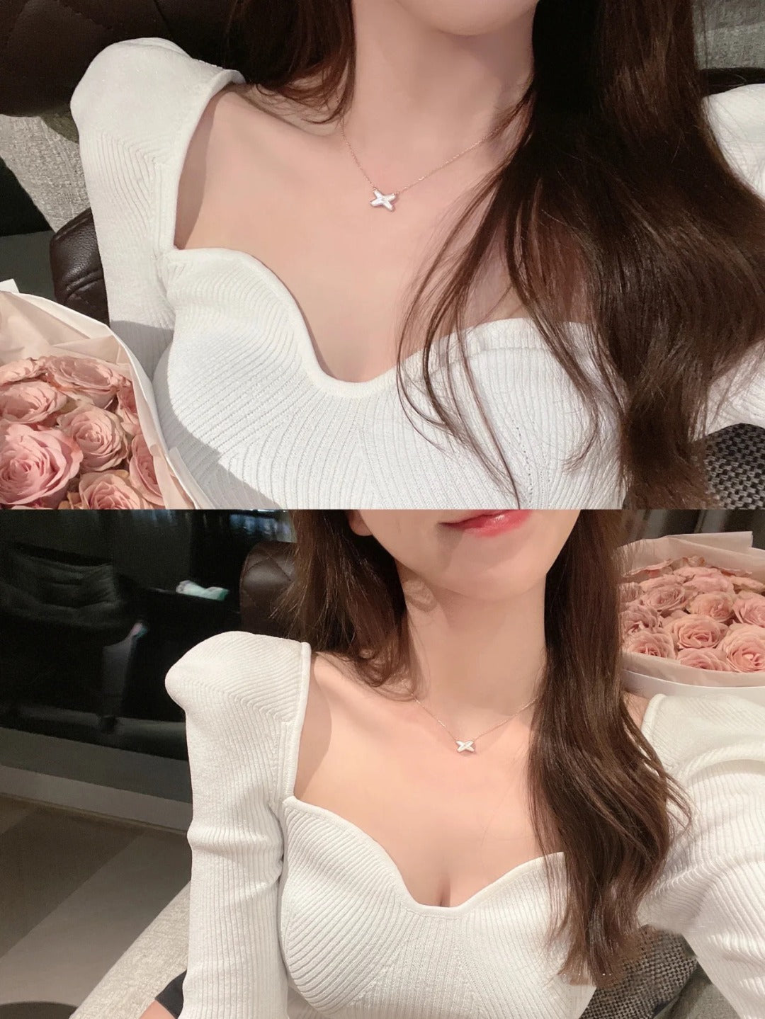 [⭐Shinejoy]JEUX DE NECKLACE 1 DIAMOND