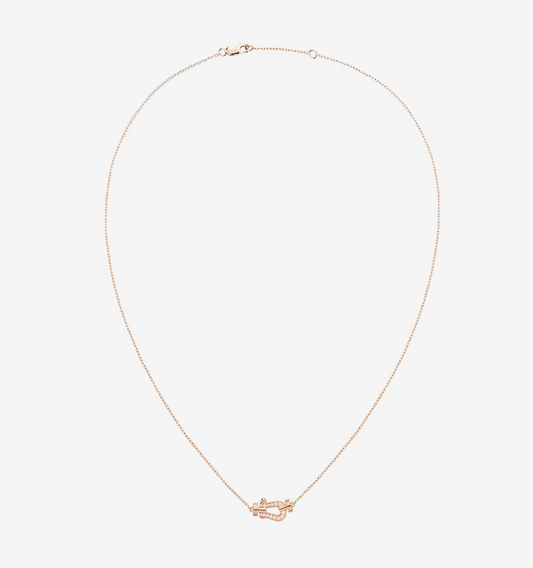 [⭐Shinejoy]FORCE 10 DIAMOND PINK GOLD NECKLACE MINI MODEL