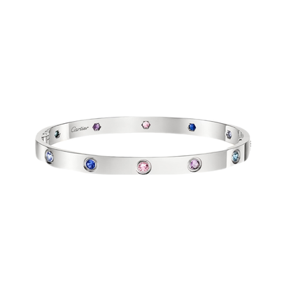 [⭐Shinejoy] 2026 RAINBOW LOVE BRACELET 6.1MM  10 DIAMONDS