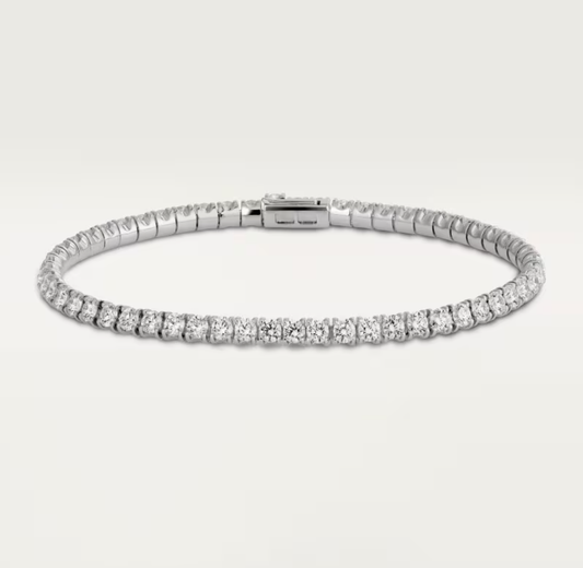 [⭐Shinejoy]  CLASSIC BASEBALL BRACELAT, 52 DIAMOND
