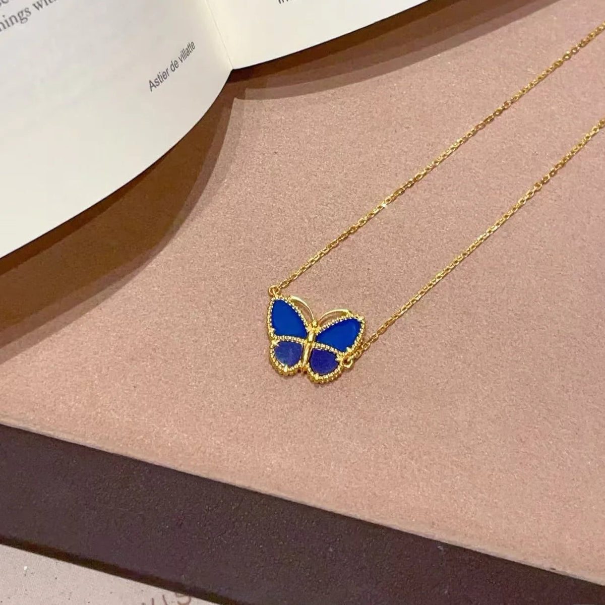 [⭐Shinejoy]  2026 NEW LUCKY BUTTERFLY 1 MOTIFS NECKLACE