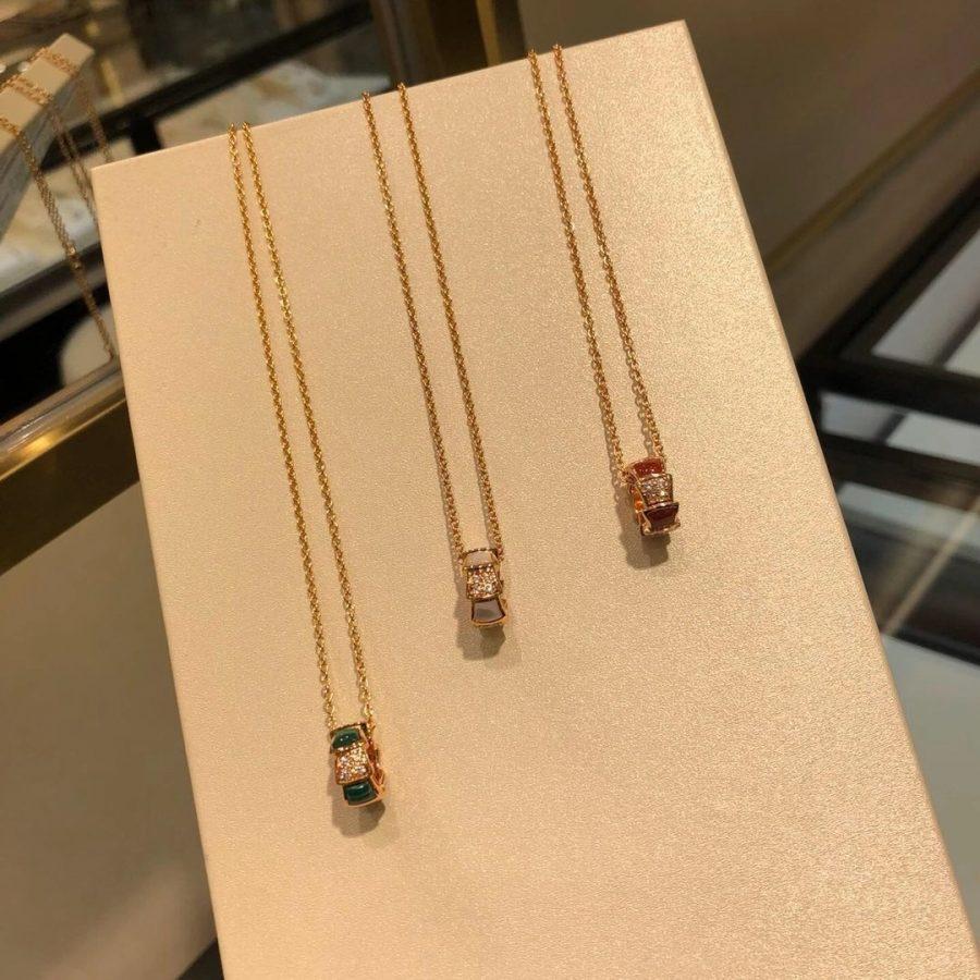 [⭐Shinejoy]SERPENTI PEDANT DIAMOND NECKLACE