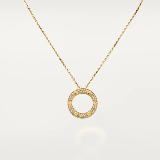 [⭐Shinejoy]LOVE NECKLACE ADJUSTABLE ROSE GOLD