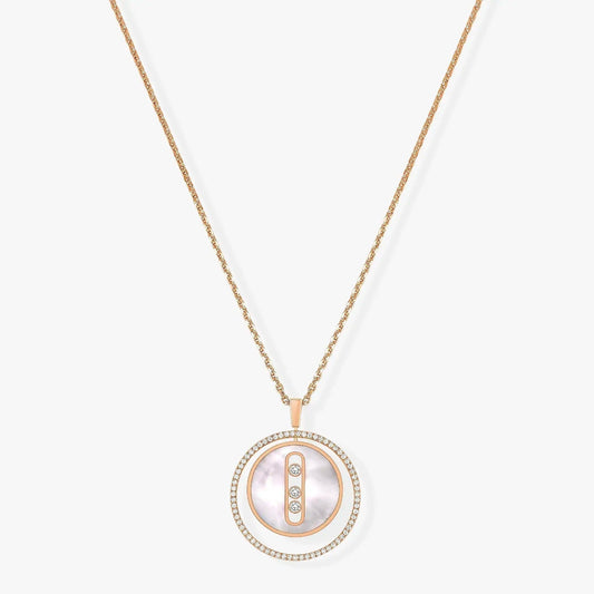 [⭐Shinejoy]Demo MOVE MM NACRE BLANCHE DIAMOND NECKLACE
