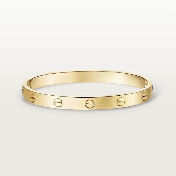 [⭐Shinejoy]LOVE BRACELET 6.1MM BRUSHED