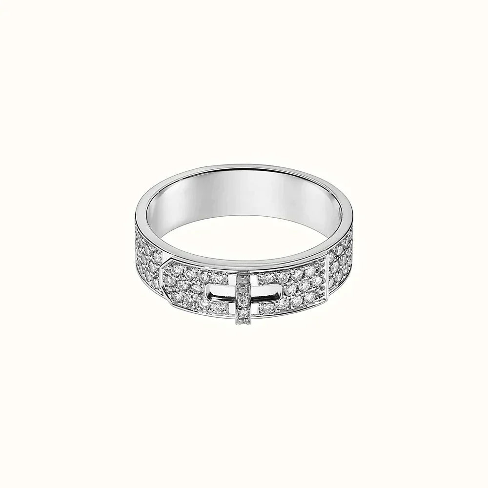 [⭐Shinejoy]KELLY SILVER DIAMOND RING