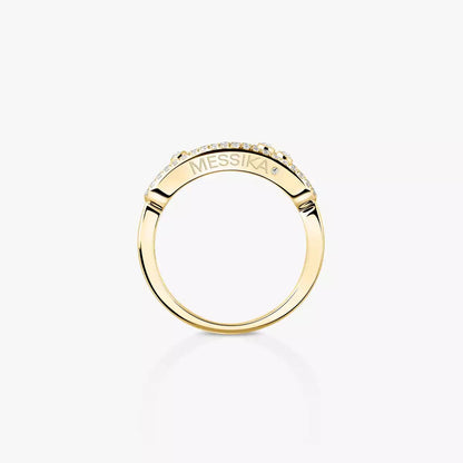 [⭐Shinejoy] Baby Move Gold Diamond Pave_ Ring