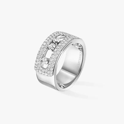 [⭐Shinejoy] Move Noa Diamond Pave_ Ring