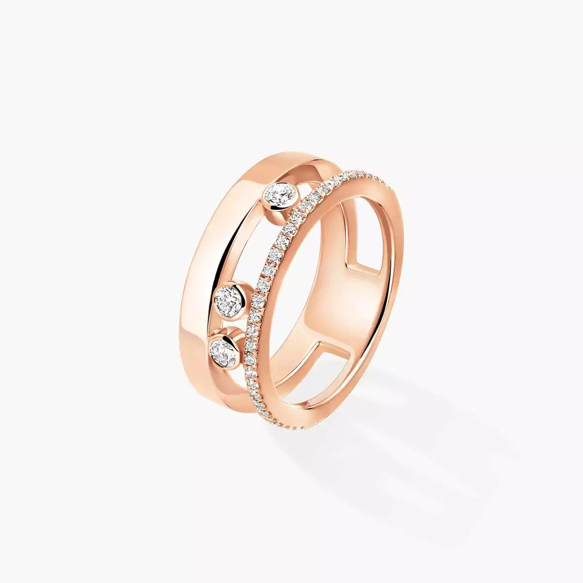 [⭐Shinejoy]Move Romane Diamond Ring