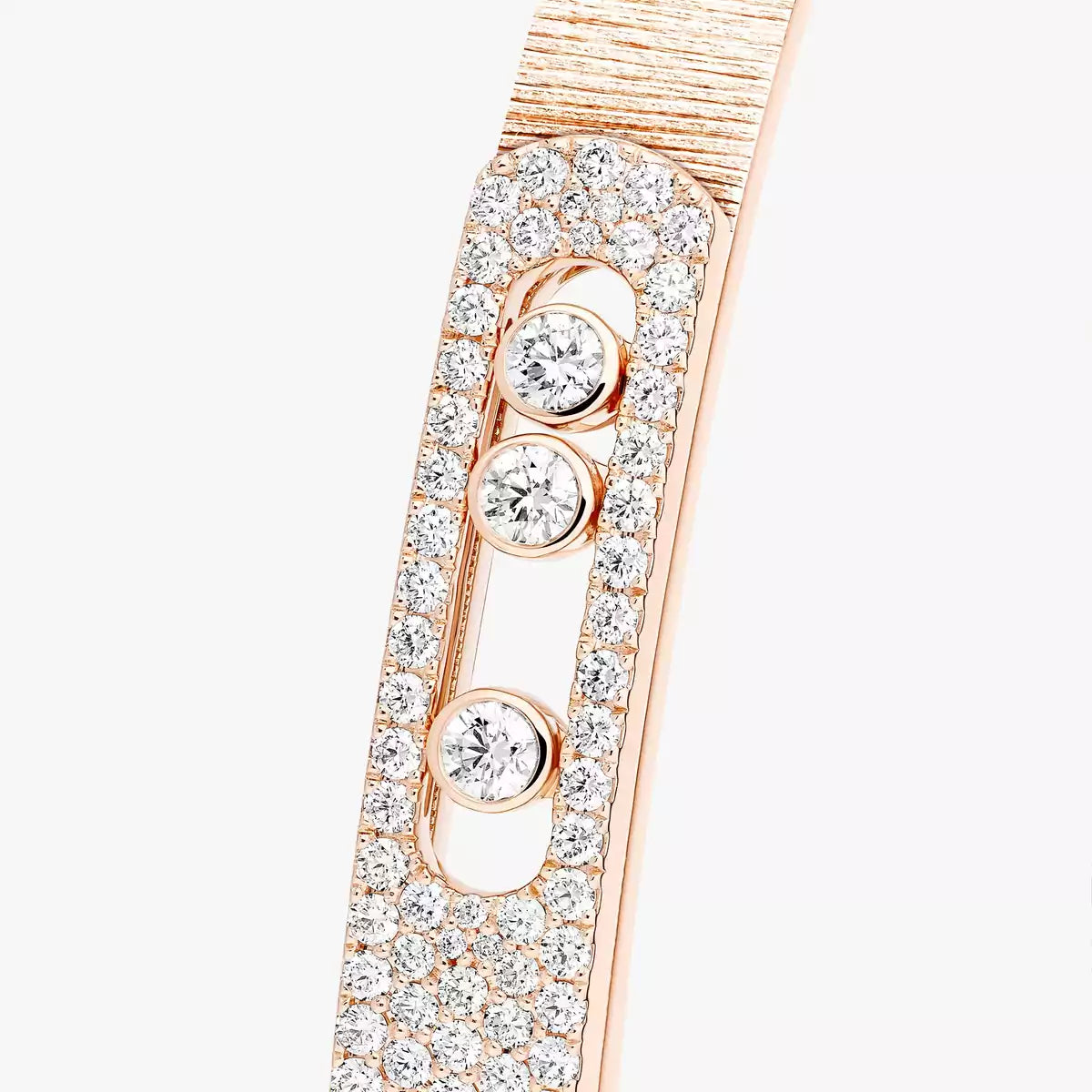 [⭐Shinejoy]Move Noa Ciselé half pavé bangle