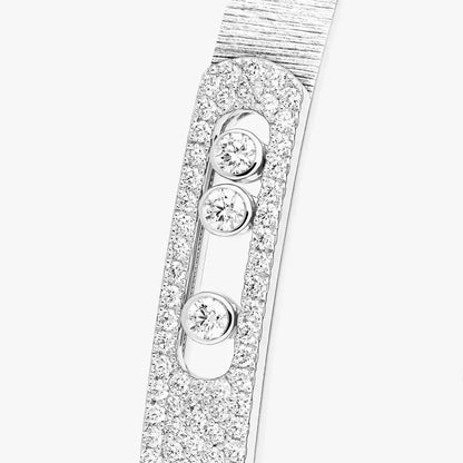 [⭐Shinejoy]Move Noa Ciselé half pavé bangle