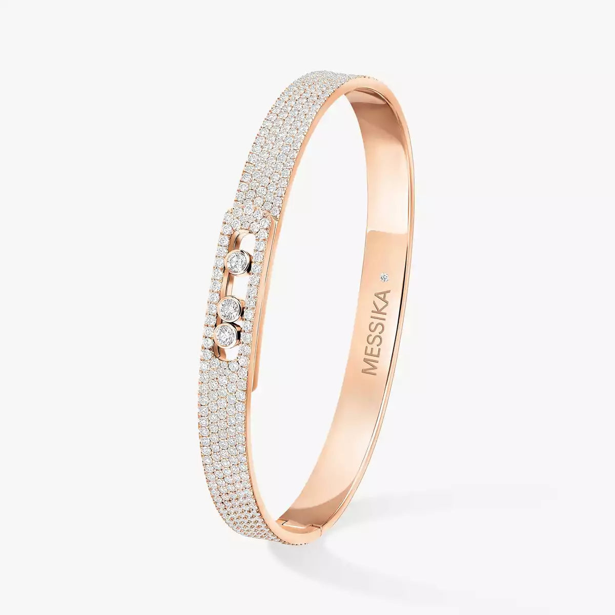 [⭐Shinejoy]Move Noa Full Pavé Diamond Bangle Bracelet
